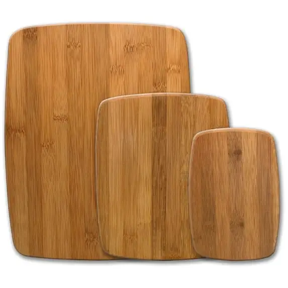 Farberware Classic 3-Piece Bamboo Cutting Board Set