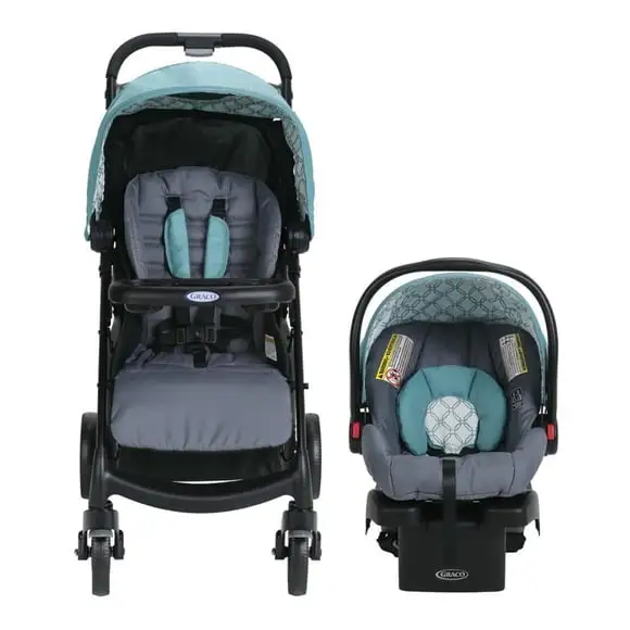 Graco Verb Travel System, Merrick, Blue