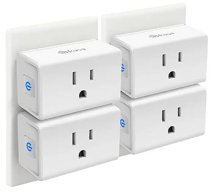 Kasa Smart Plug Ultra Mini - 4 Pack (TP-Link)